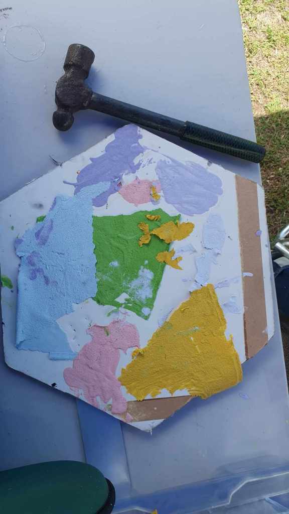 Rufous Street Public Art, ground mural, Peregian, Noosa, Sunshine Coast Queensland, This Bird, Tia Carrigan, ground parrot, birds